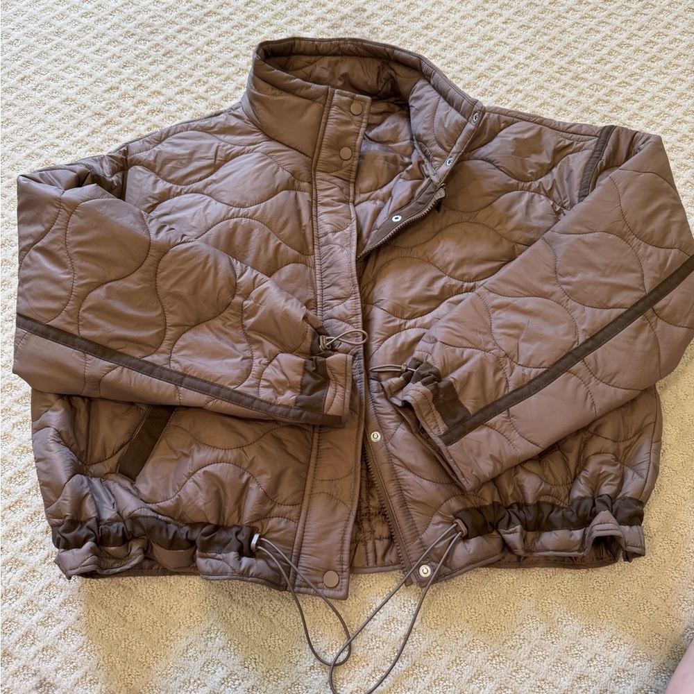 Universal Thread Brown Quilted Jacket